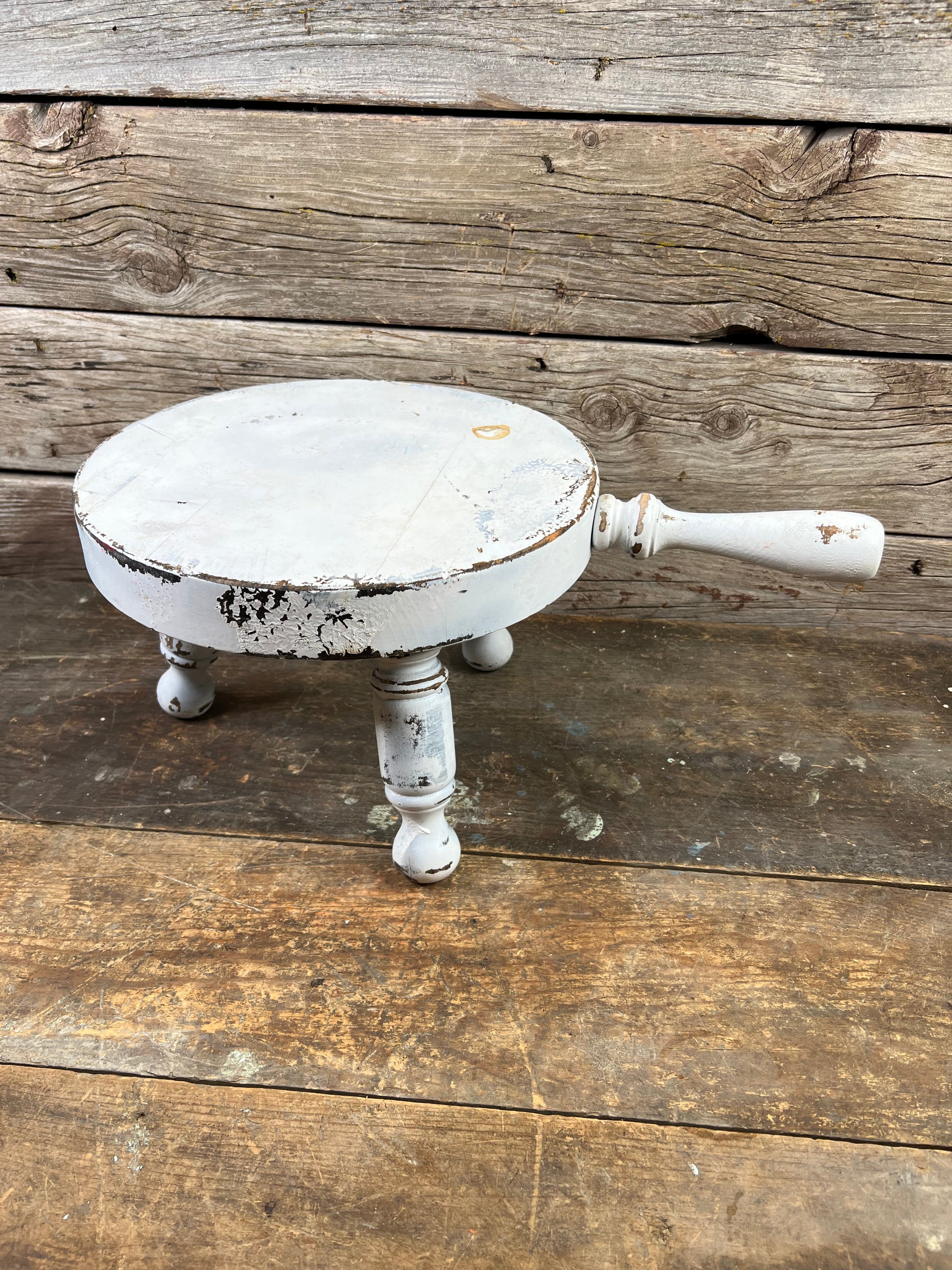 White hot sale milking stool
